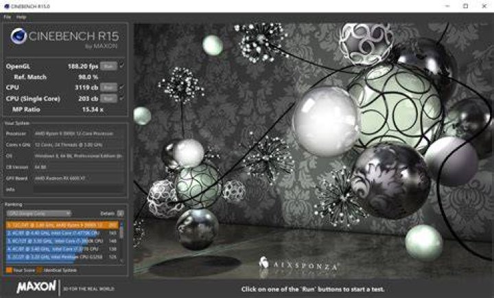 Cinebench R15 - Single Threaded