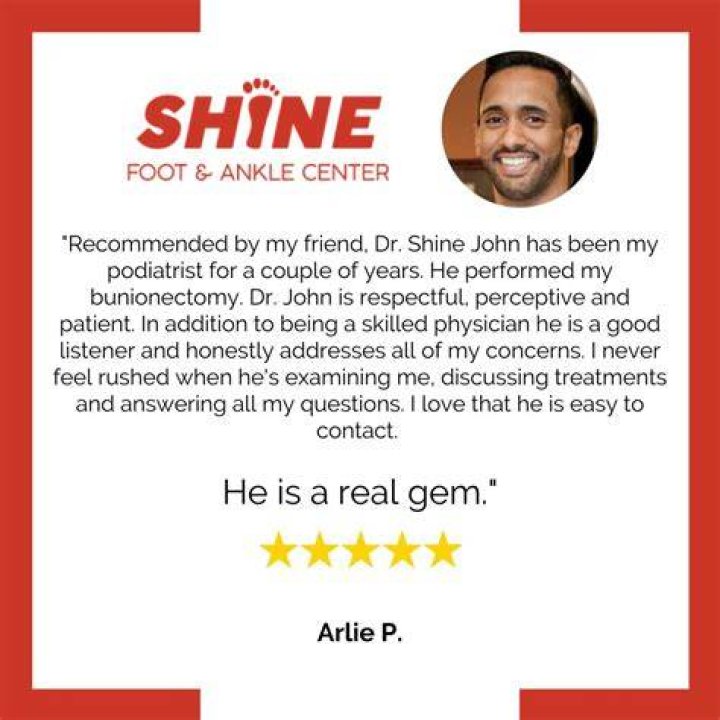 Shine John, DPM, FACFAS